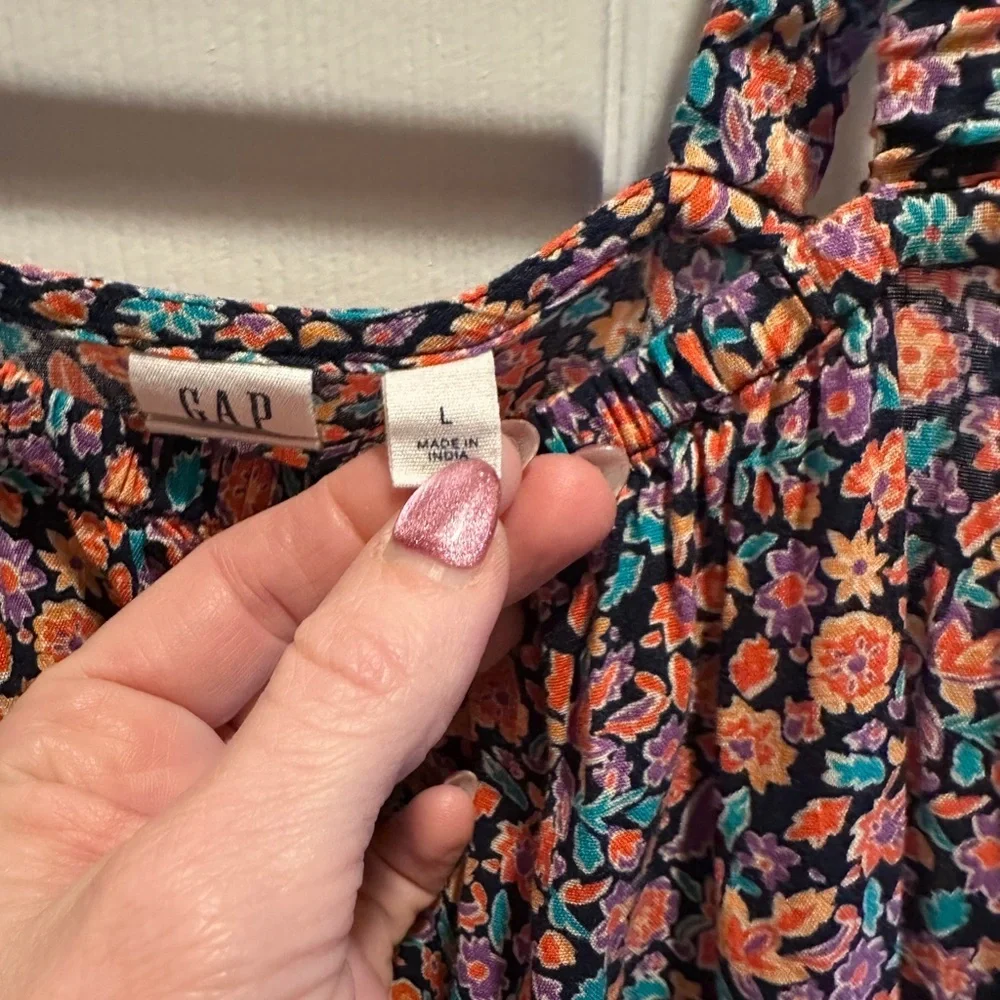 GAP Multicolor Floral Dress